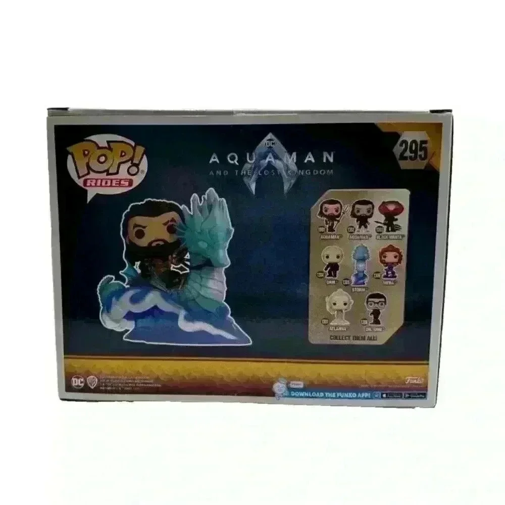 FUNKO POP! RIDE DLX: Aquaman 2 - Aquaman on Storm Deluxe Vinyl Figure